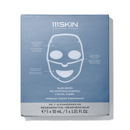 111SKIN Sub-Zero De-Puffing Energy Facial Mask (5 Pack) - 5 Masks | @violetgrey