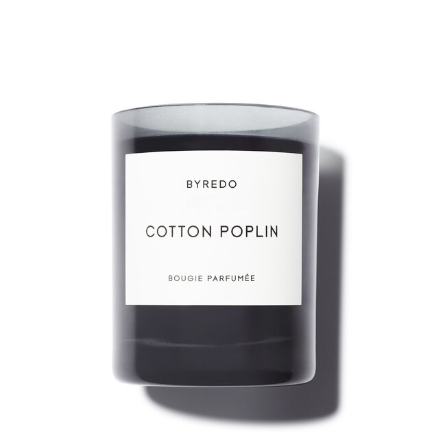 Byredo Cotton Poplin Candle - 8.5 oz | VIOLET GREY