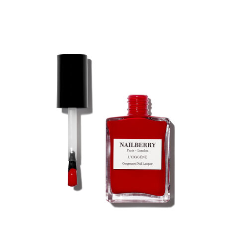 NAILBERRY Breathable Nail Polish - Rouge | @violetgrey