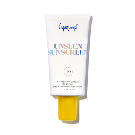 SUPERGOOP! Unseen Sunscreen SPF 40 | @violetgrey
