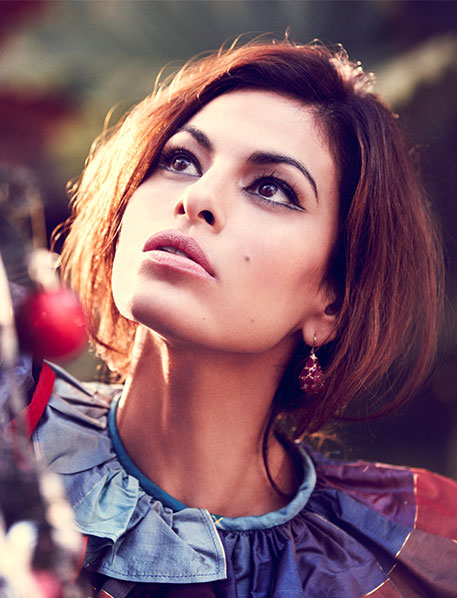 Christmas in Tinseltown starring Eva Mendes as Dolores Carmen for VIOLET GREY