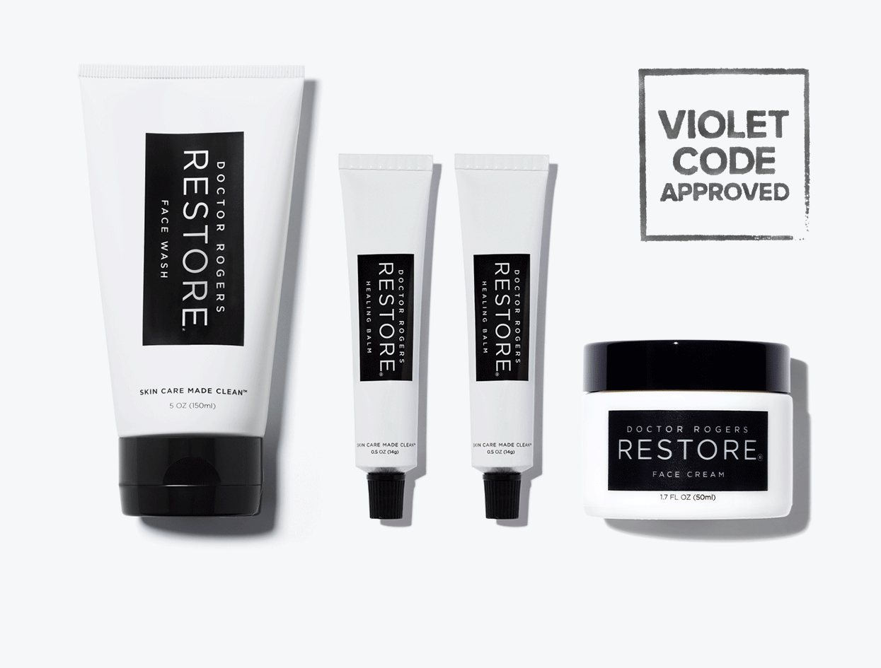 DOCTOR ROGERS FOR VIOLET GREY SKIN RECOVERY 101 KIT