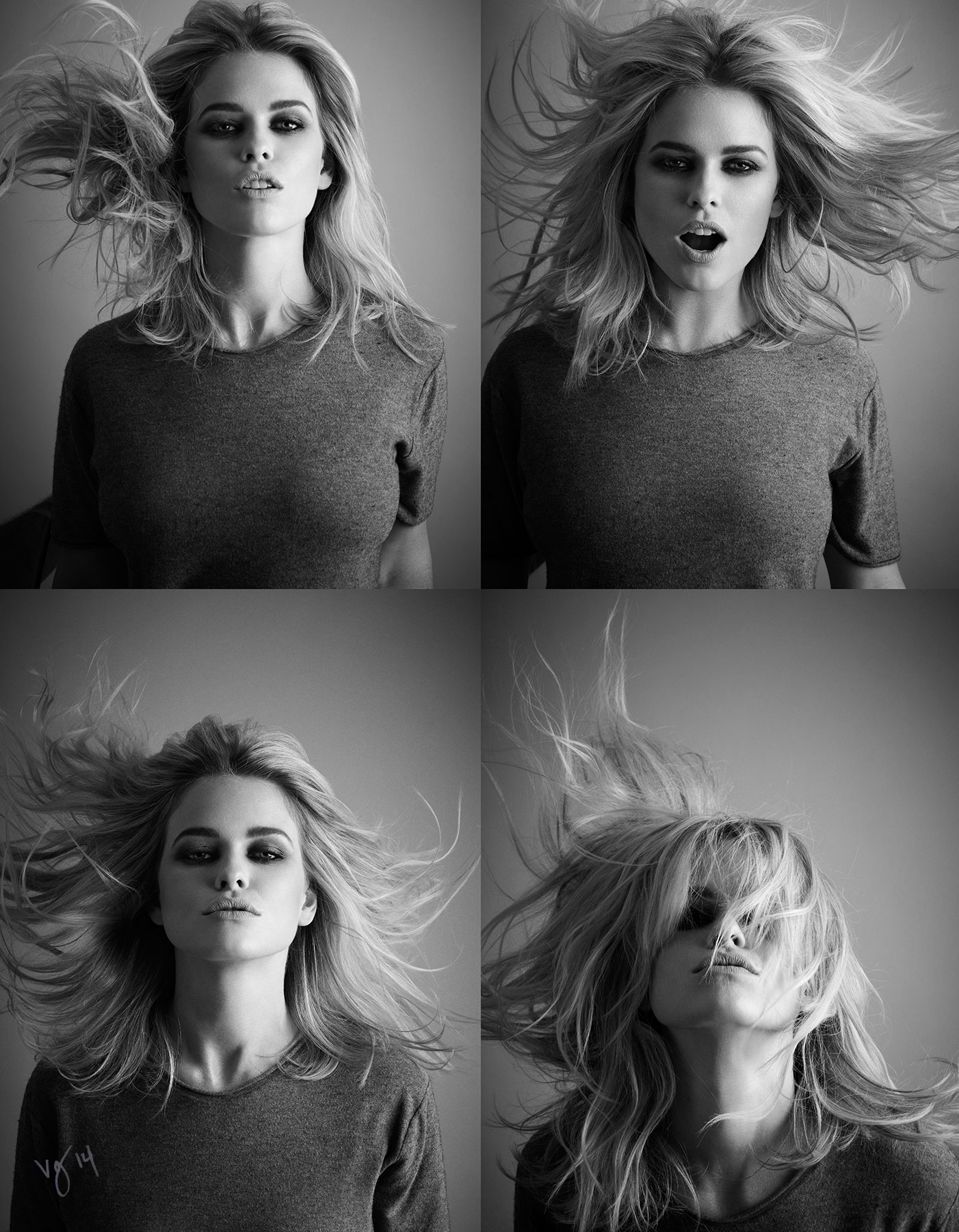 Alex Polillo's guide to achieving perfectly tousled hair on actress Alice Eve  |  #VioletGrey, The Industry's Beauty Edit