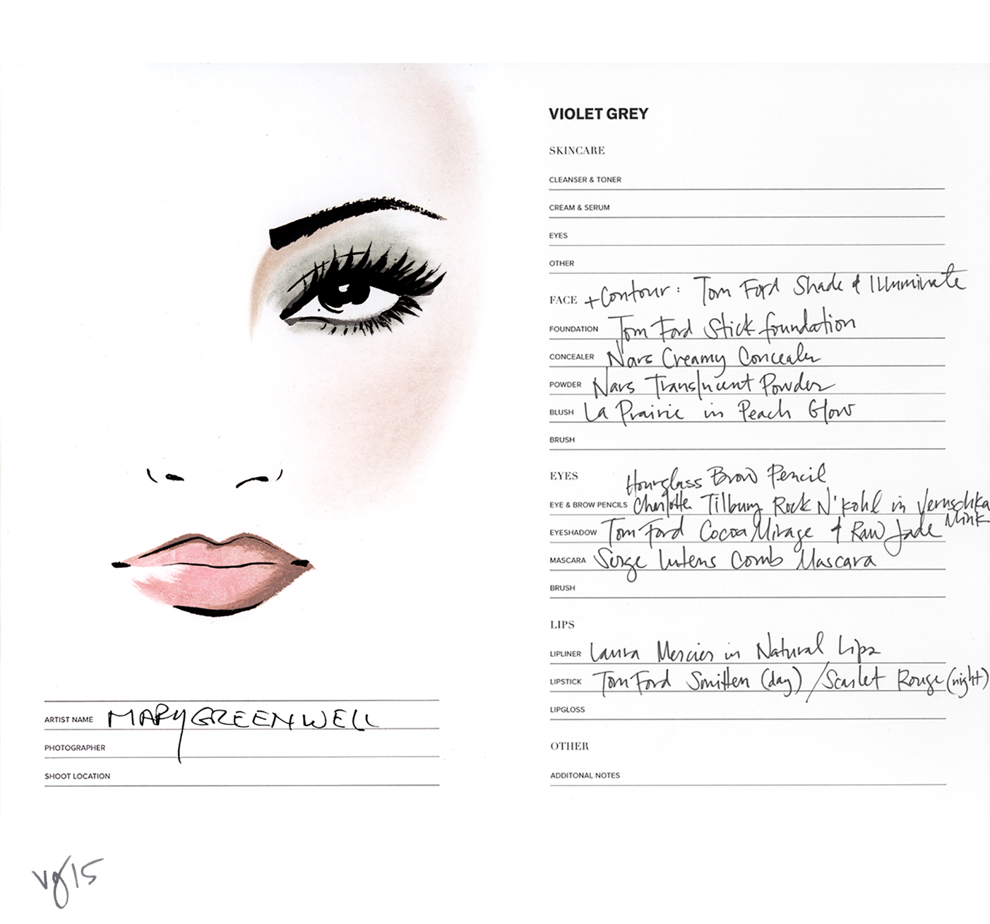 ORIGINAL LOOK: The Jade Smoky Eye by Mary Greenwell  |  #VIOLETGREY, The Industry's Beauty Edit